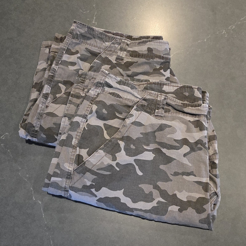 Wrangler Camouflage Cargo Shorts - Picture 6 of 8
